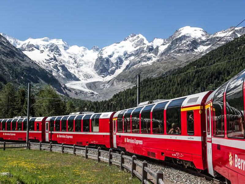 BERNİNA EXPRESS ILE BİR AVRUPA MASALI TURU Türk Hava Yolları ile 7 gece